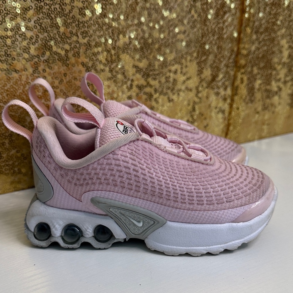 Nike Air Max Dn Toddler Shoes in Pink Foam colorway